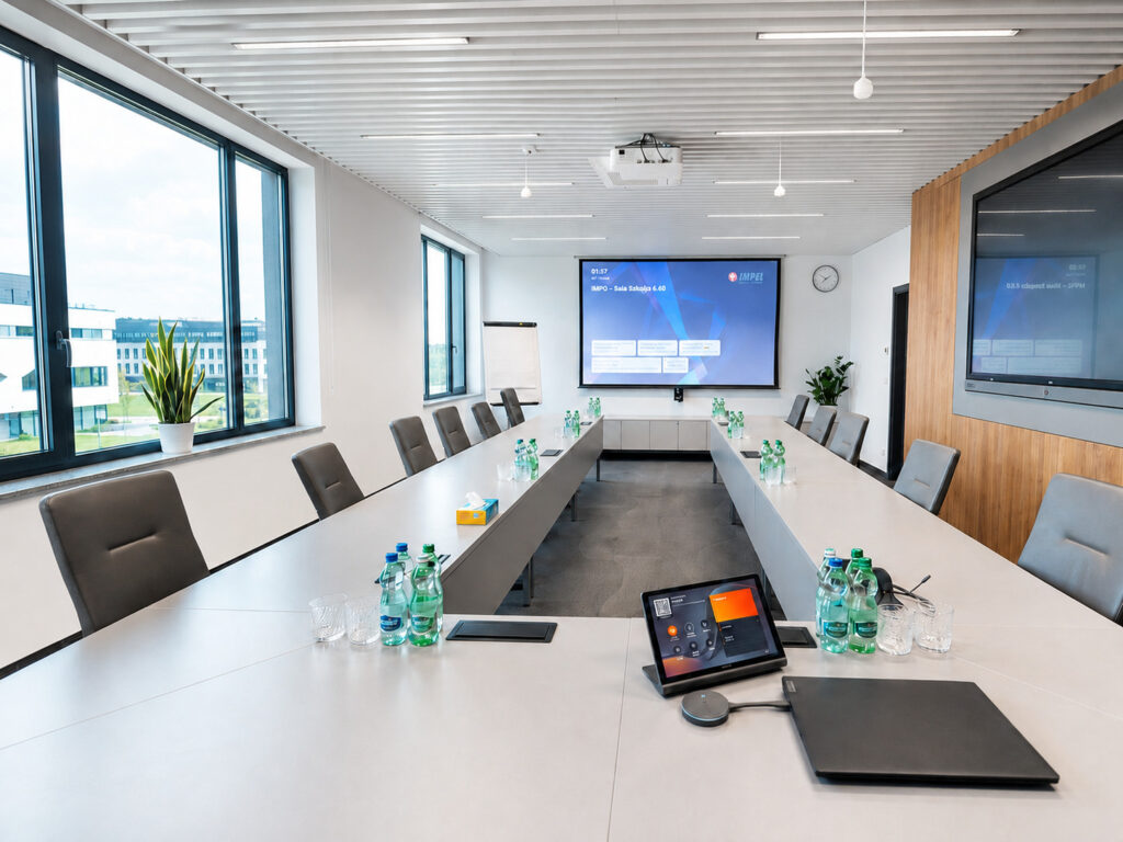 Wyposażenie AV sali konferencyjnej - kompletny przewodnik (2026)